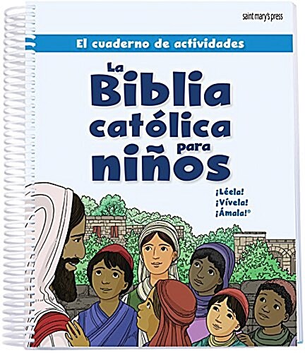 El cuaderno de actividades para la Biblia catolica para ninos / Spanish Childrens Bible Activity Booklet (Paperback, Spiral)