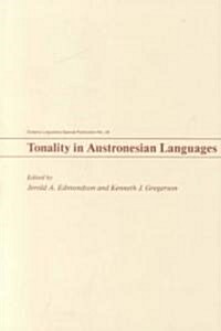 Tonality in Austronesian Languages (Paperback)