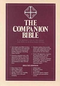 Companion Bible-KJV (Leather, Black Bonded Le)
