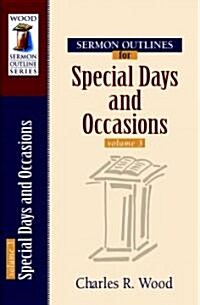 Sermon Outlines for Special Days and Occasions (Paperback)