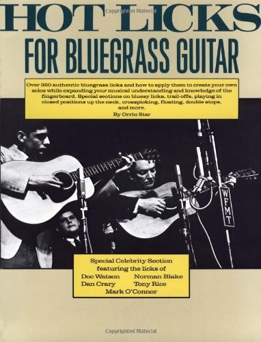 Hot Licks for Bluegrass Guitar (Paperback)