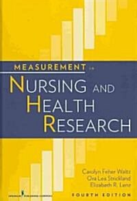 Measurement in Nursing and Health Research: Fourth Edition (Hardcover, 4)