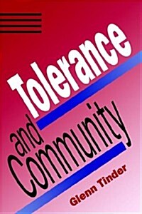 Tolerance and Community (Hardcover)