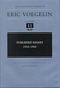 Published Essays, 1953-1965 (Cw11): Volume 11 (Hardcover)