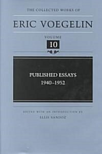 Published Essays, 1940-1952 (Cw10): Volume 10 (Hardcover)