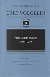 Published Essays, 1934-1939 (Hardcover)