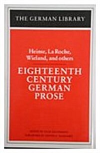 Eighteenth Century German Prose (Hardcover)