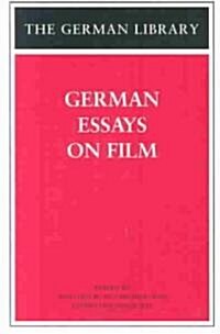 German Essays on Film (Paperback)