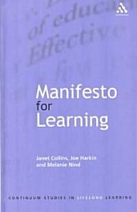 Manifesto for Learning (Hardcover)