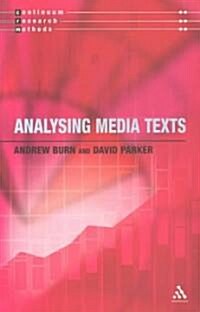 Analysing Media Texts (Paperback)