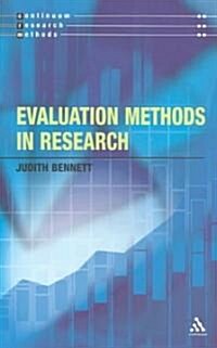 Evaluation Methods in Research (Paperback)