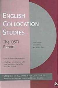 English Collocation Studies : The OSTI Report (Paperback)