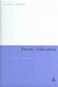 Private Education : Tradition and Diversity (Hardcover)