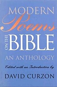 Modern Poems on the Bible: An Anthology (Hardcover)