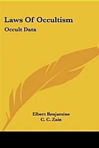 Laws of Occultism: Occult Data (Paperback)