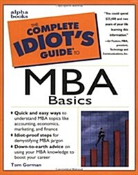 [중고] The Complete Idiot‘s Guide to MBA Basics (Paperback)