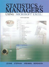 Statistics for managers using Microsoft Excel