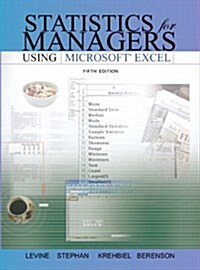 Statistics for Managers Using Microsoft Excel (Hardcover, Fifth)