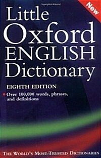Little Oxford English Dictionary (Eighth Edition) (Hardcover, 8)
