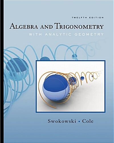Algebra and Trigonometry with Analytic Geometry (Hardcover, 12)