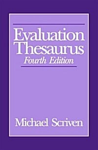 Evaluation Thesaurus (Hardcover, 4 Sub)