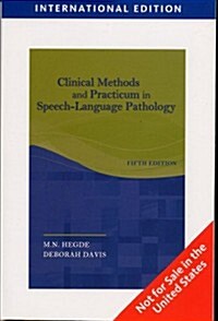 Clinical Methods and Practicum in Speech-Language Pathology (Paperback)