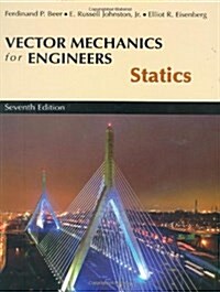 [중고] Vector Mechanics for Engineers, Statics (Hardcover, 7)