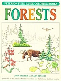 Forests (Peterson Field Guide Coloring Books) (Paperback)