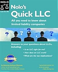 Nolos Quick LLC: All You Need To Know About Limited Liability Companies, 3rd Edition (Paperback, 3)