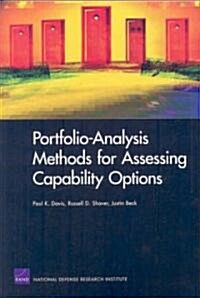 Portfolio-Analysis Methods for Assessing Capability Options (Paperback)