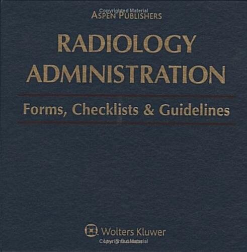 Radiology Administration (Loose Leaf)