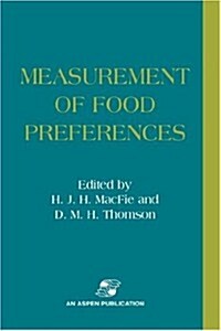 Measurement of Food Preferences (Hardcover)