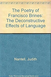 The Poetry of Francisco Brines (Hardcover)