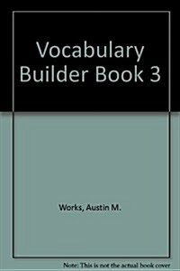 Vocabulary Builder Book 3 (Paperback, Student)