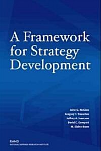 A Framework for Strategy Development (Paperback)