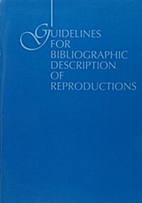 Guidelines for Bibliographic D (Paperback)