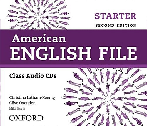 American English File: Starter: Class Audio CDs (CD-Audio, 2 Revised edition)