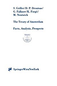 The Treaty of Amsterdam: Facts, Analysis, Prospects (Paperback)