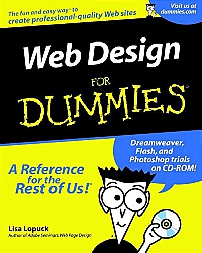 [중고] Web Design for Dummies (Paperback, CD-ROM)