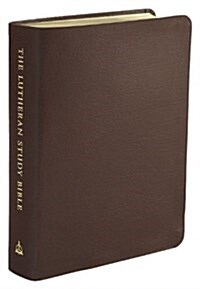 The Lutheran Study Bible - Sangria Genuine Leather - Thumb Indexed (Leather Bound)