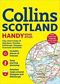 Collins Handy Road Atlas Scotland (Paperback)