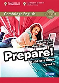 Cambridge English Prepare! Level 4 Students Book (Paperback)