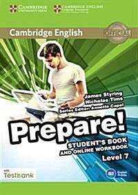 Cambridge English Prepare! Level 7 Students Book and Online Workbook with Testbank (Package)