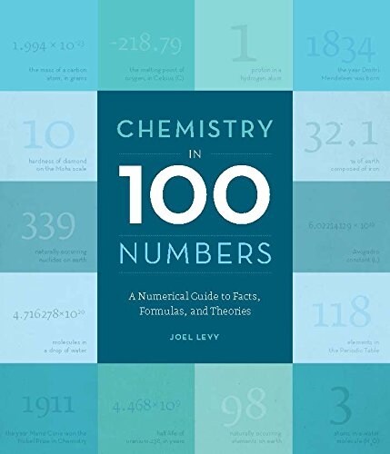 Chemistry in 100 Numbers : A Numerical Guide to Facts, Formulas and Theories (Hardcover)