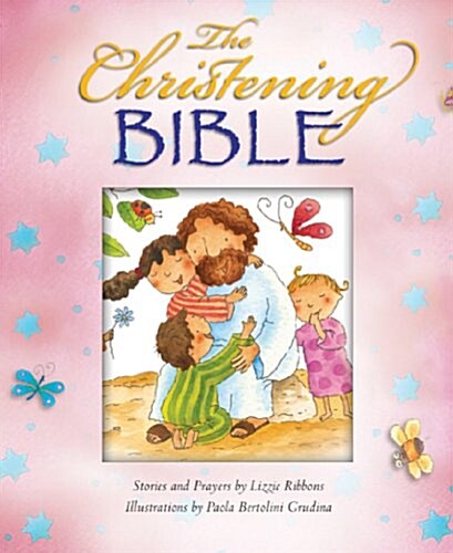 The Christening Bible (Pink) (Hardcover)