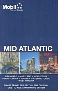 Mobil 2009 Travel Guide Mid Atlantic (Paperback)