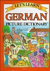 Lets Learn German Picture Dictionary (Hardcover)