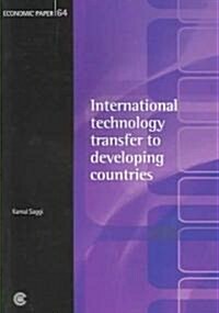 International Technology Transfer to Developing Countries (Paperback)
