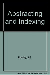 Abstracting and Indexing (Hardcover, 2nd, Subsequent)