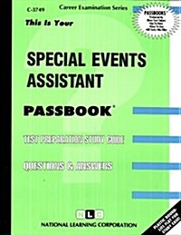 Special Events Assistant: Passbooks Study Guide (Spiral)